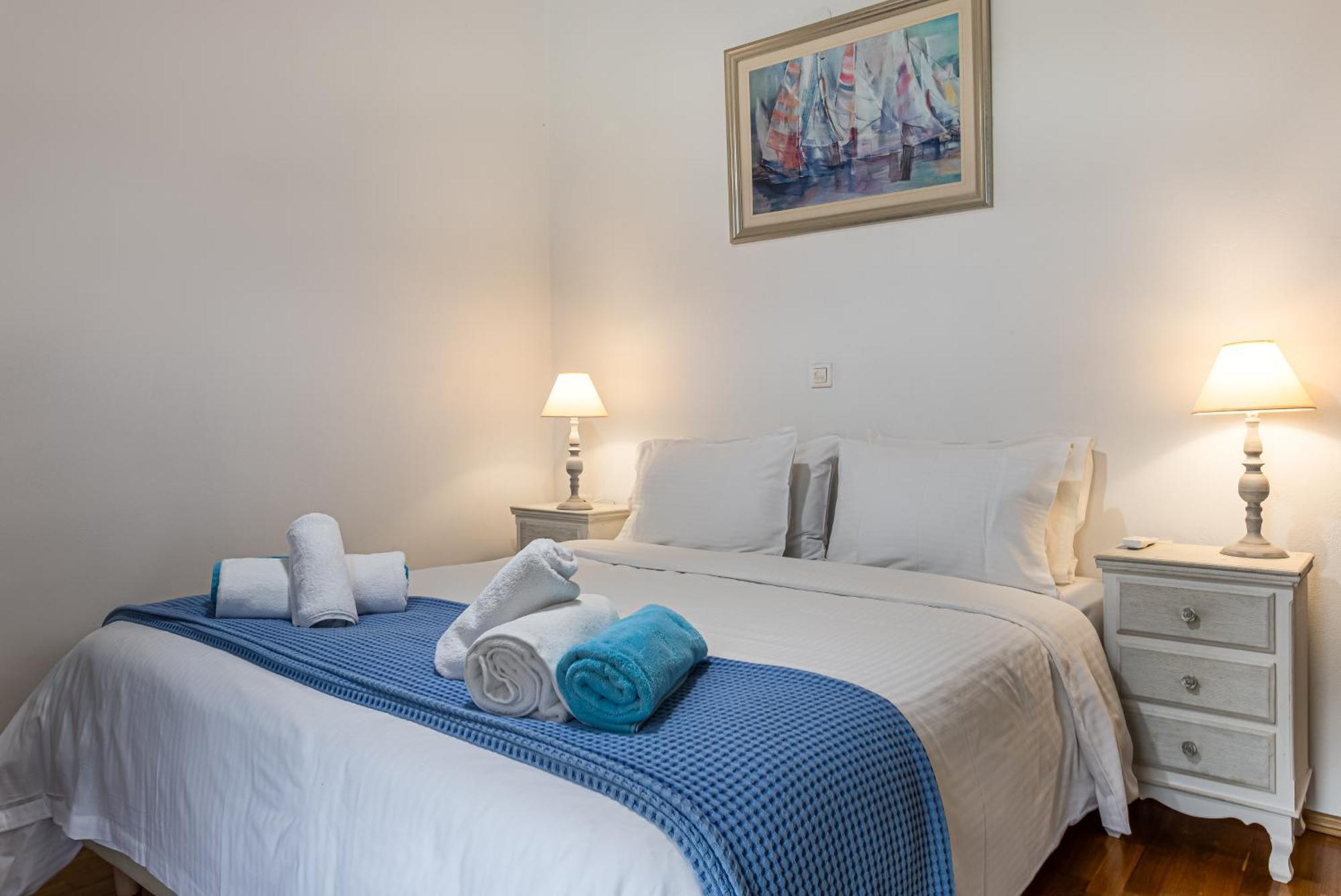 Dimitra Apartment With Private Pool And Sea View -The Ground Floor Of A Two Storey Building Daráco Kültér fotó